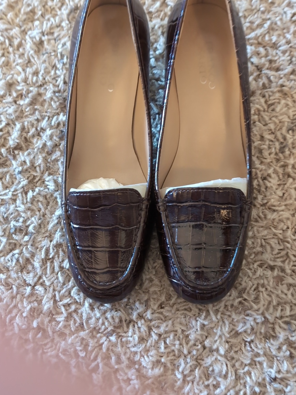 Croco Heels